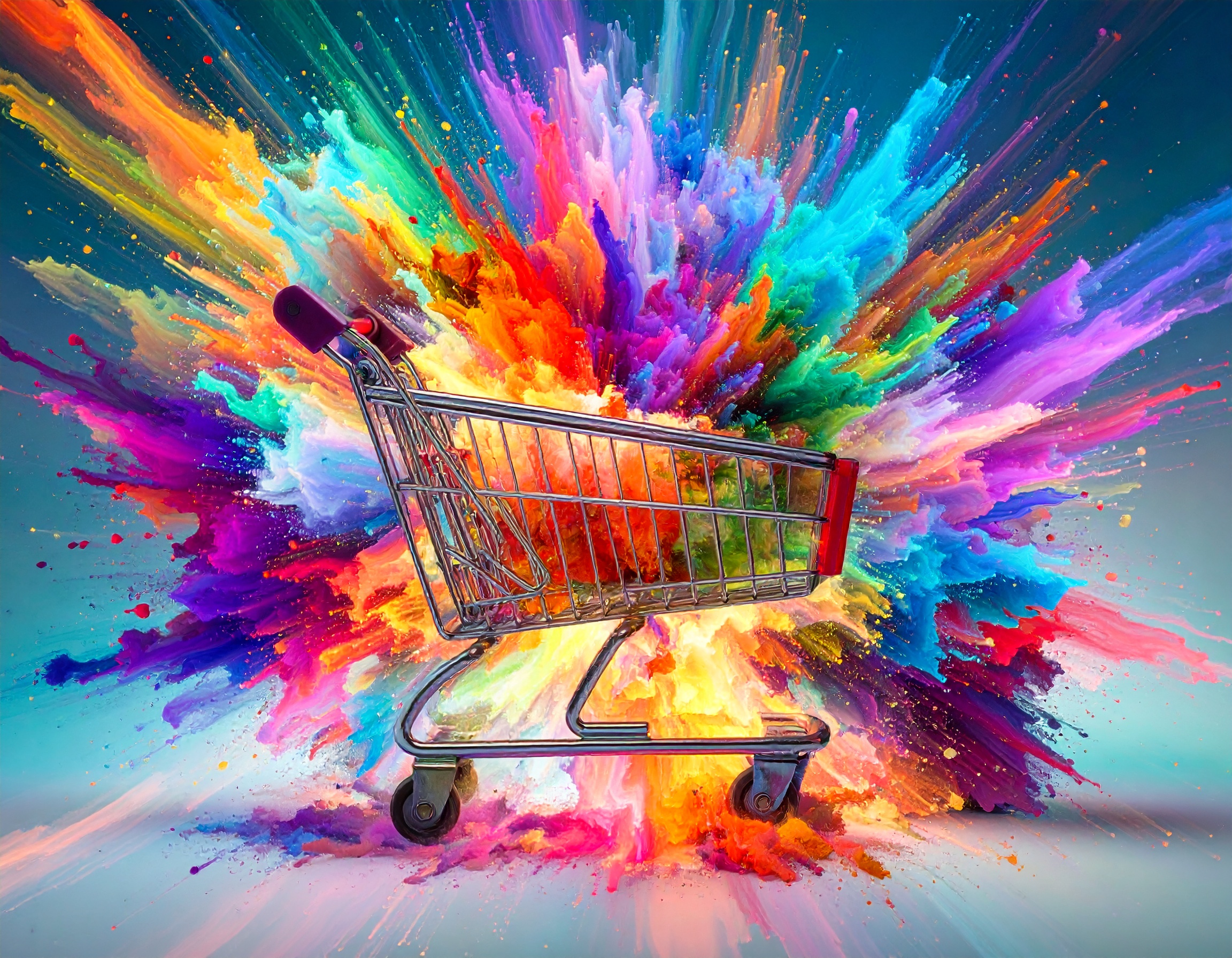 Image générée par intelligence artificielle (Adobe Firefly) pour le service "Création site e-commerce"